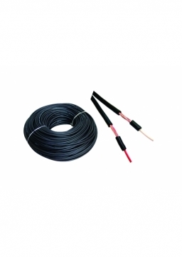 Cabo Fio Philips Emborrachado 3 X 0,20 Mm Capa 3,20 Preto Rolo Com 100 Metros
