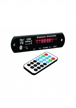 Placa Para Amplificador Modulo Bluetooth Bt-373 Com Controle - Leitura Por Pasta