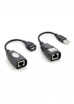 Cabo Extensor Usb Via Rj 45 Ate 45 Metros