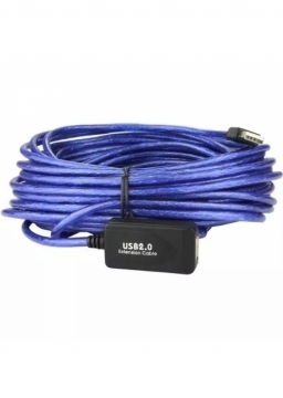 Cabo Extensor Usb 2.0 Amplificado De 15 Metros