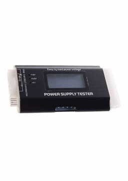 Testador Fonte Digital Lcd Alimentaao Atx 20 - 24 Pinos Sata