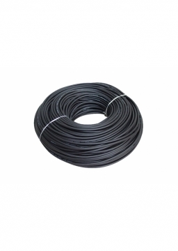 Cabo De Guitarra Emborrachado 1 X 0,20 Mm Vermelho Rolo Com 100 Metros