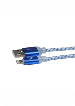 Cabo De Dados Usb - Light 8 Pinos 3.0 A Com Led Indicador - Blister - 2.0 Metros