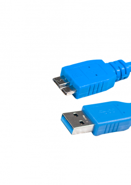 Cabo Usb 3.0 Para Hd Externo Azul - 1.5 Metro