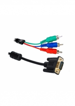 Cabo Vga Db 15 X Video Componente 5.0 Metros