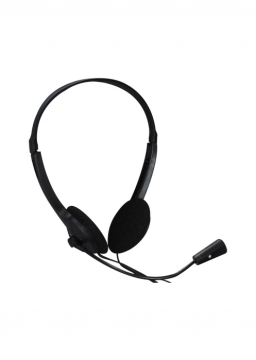 Fone Headset Stereo C/ Microfone Acoplado Plug P2