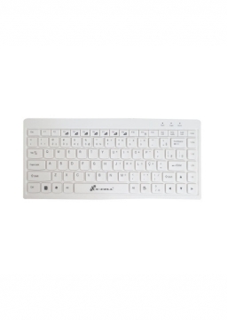 Teclado DE COMPUTADOR MINI Slim Usb - Multimedia - Branco