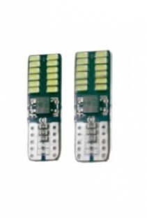 Lampada Led T 10 24 Smd 24 Leds Canbus