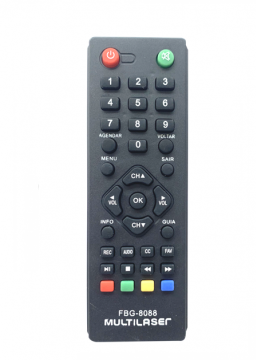 Controle CONVERSOR RECEPTOR Multilaser