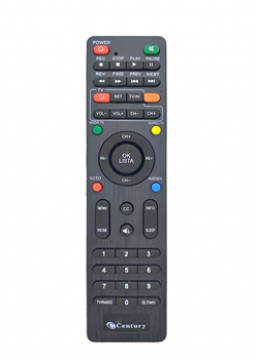 Controle RECEPTOR Century Digital Midiabox B3 e B2