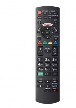 Controle PANASONIC Smart COM Netflix E TECLA ULTRA VIVID TNQ 2 B 4906
