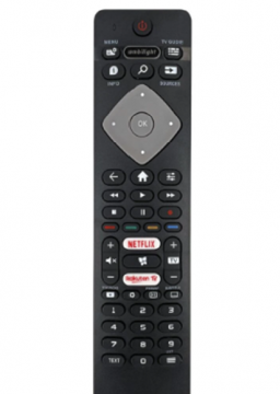 Controle PHILIPS Smart - Rakuten - NETFLIX - 43 pus 6704