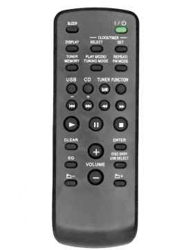 Controle Sony Som Rm-scu 37b Mhc-esx9 - Mhc-ex66