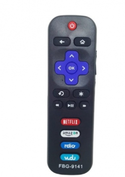 Controle tcl Smart - roku - netflix - radio - amazon -  50 fs 3850 - 50 up 120 - 50 fs 3750 - 50 fs 3800