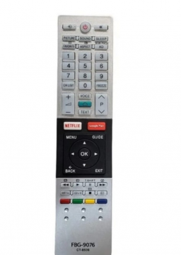 CONTROLE SEMP TOSHIBA - NETFLIX - GLOBOPLAY - SMART - 4 K