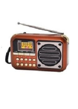 Rdio KS-999 S RADIO AM/FM  BLUETOOTH  RECARREGVEL ( 15 x 11 cm )